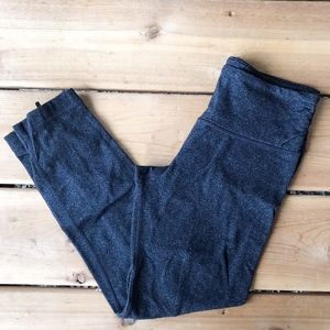 Lululemon Grey Cardio Kick Crop Leggings